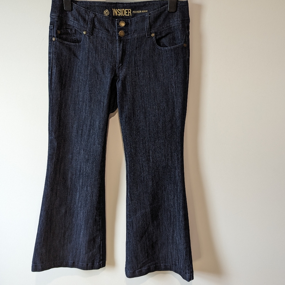 Smart Set Insider Premium Denim Bell Bottom Jeans